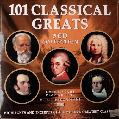 101 Classical Greats 5CD  (2001)